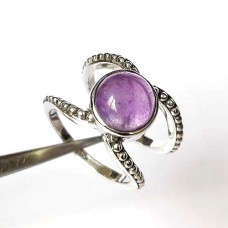 Majestic Amethyst silver ring